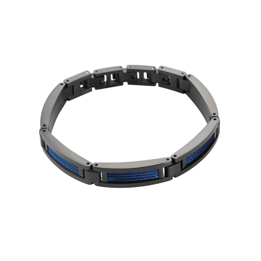 Zjbc046bl Zink Men's Bracelet by i-watch