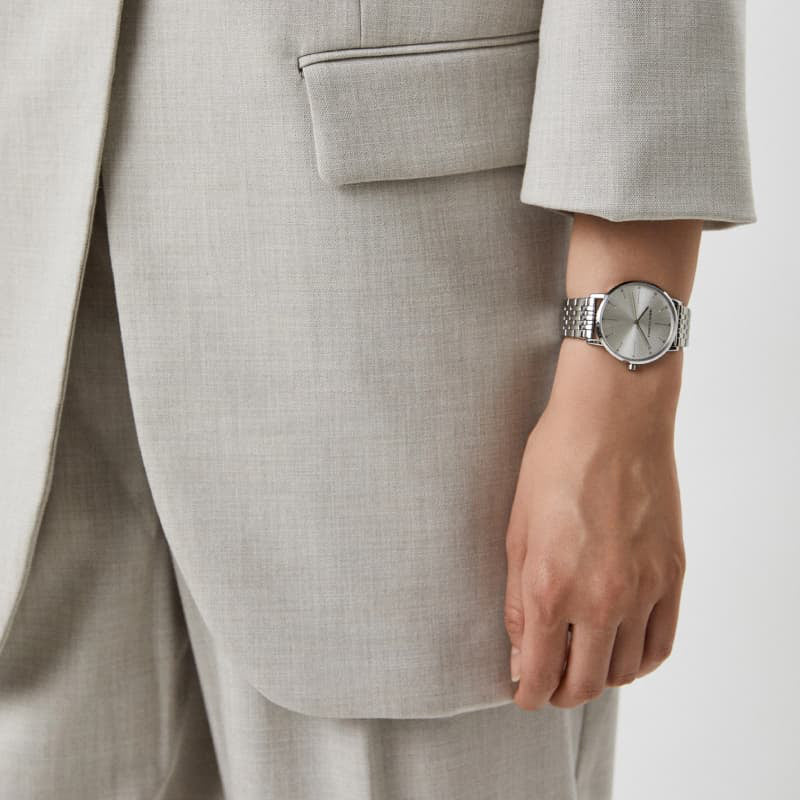 ARMANI EXCHANGE AX5578 - MODERN ELEGANCE SILVER WOMEN'S WATCH WITH STAINLESS STEEL BAND-i-Watch-5