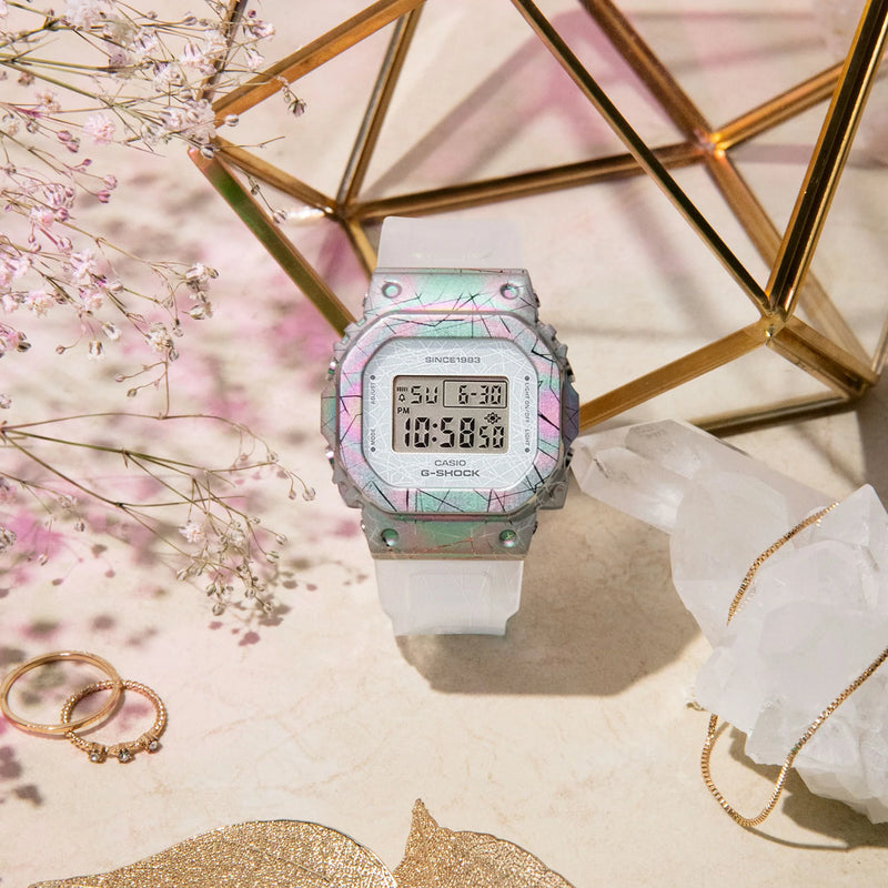 Casio G-Shock Men's Camo Resin, White Band | Gm-S5640gem-7er by i-watch
