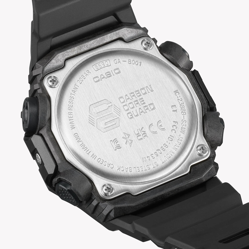 G-Shock Men's Black Resin Watch, Bold Design | Ga-B001-1adr by i-watch