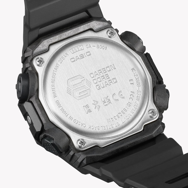 G-Shock Men's Black Resin Watch, Bold Design | Ga-B001-1adr by i-watch