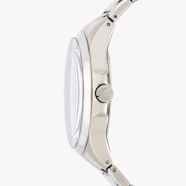 ARMANI EXCHANGE AX2103 - MODERN STYLE & FUNCTIONALITY MEN'S WATCH WITH SILVER STAINLESS STEEL BAND & BLACK DIAL-i-Watch-2