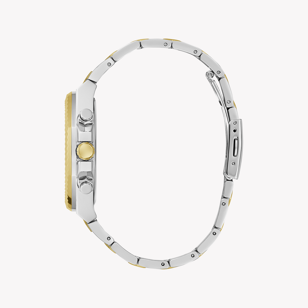 GUESS GW0703G3 - BOLD SOPHISTICATION MEN'S WATCH WITH STRIKING BLUE DIAL & LUXURIOUS GOLD/SILVER TONES-i-Watch-2