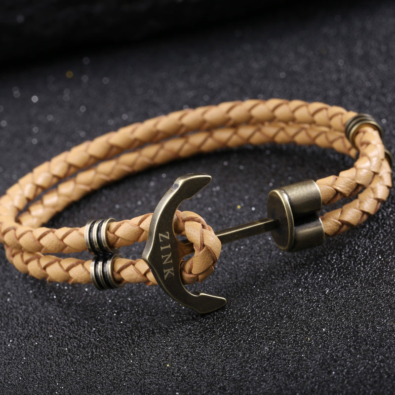 Zjbc025lnnz-L Zink Men's Bracelets by i-watch