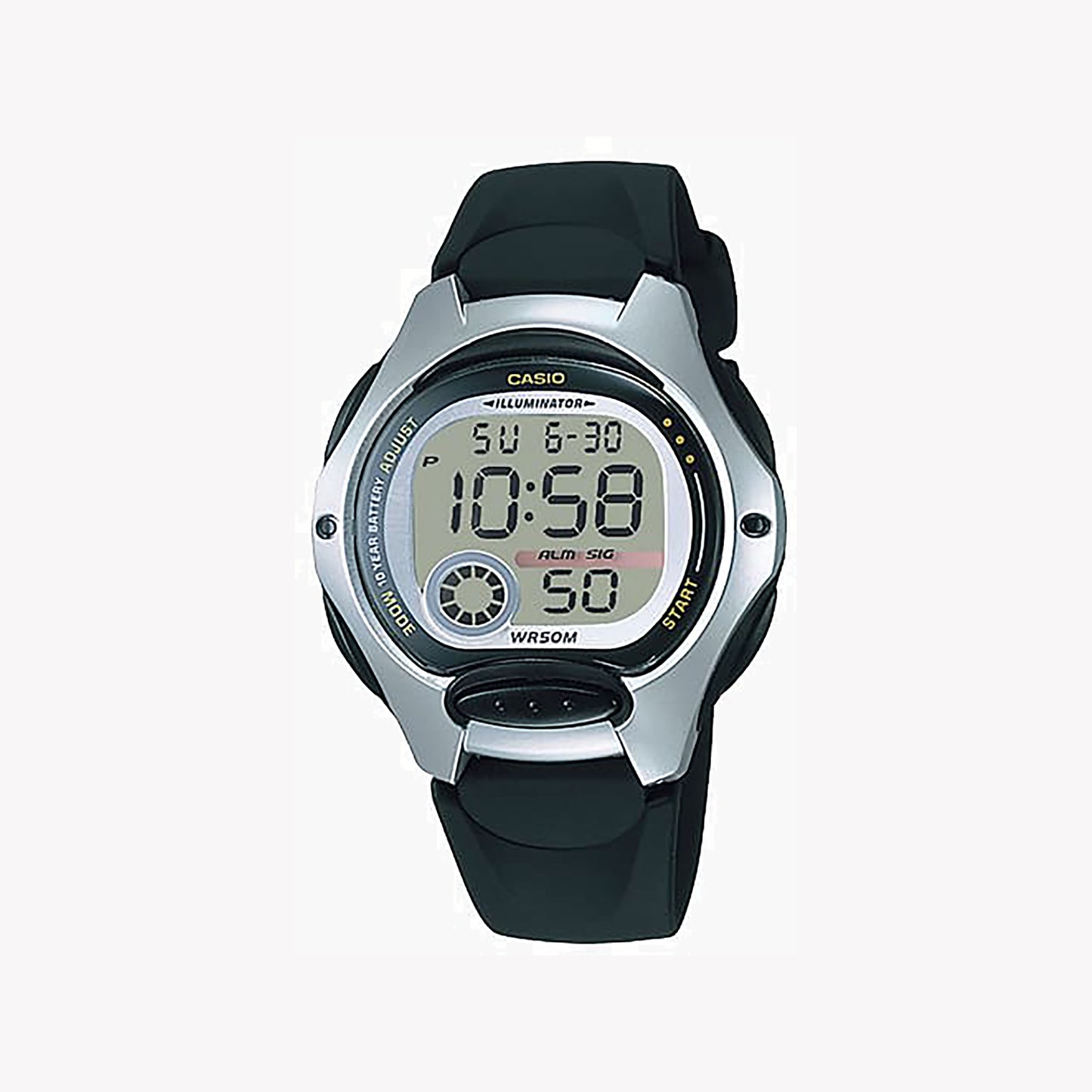 Casio LW-200-1AV Digital Silver Women's Watch