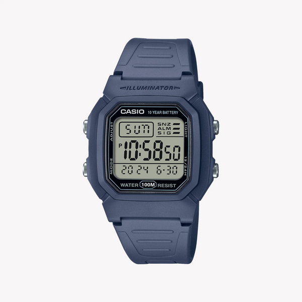 Casio Men's Blue Resin Watch, Sporty Design | W-800h-2avdf by i-watch