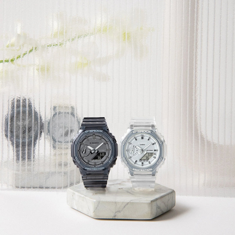 G-Shock Women's Gray Resin Watch, Gray Dial | Gma-S2100sk-1adr by i-watch