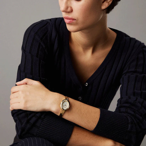 Ck Calvin Klein Women's Gold Stainless Steel Watch | K3m53121 by i-watch