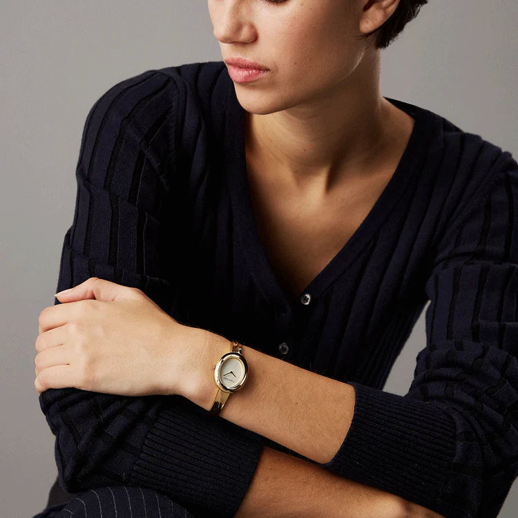 Ck Calvin Klein Women's Gold Stainless Steel Watch | K3m53121 by i-watch