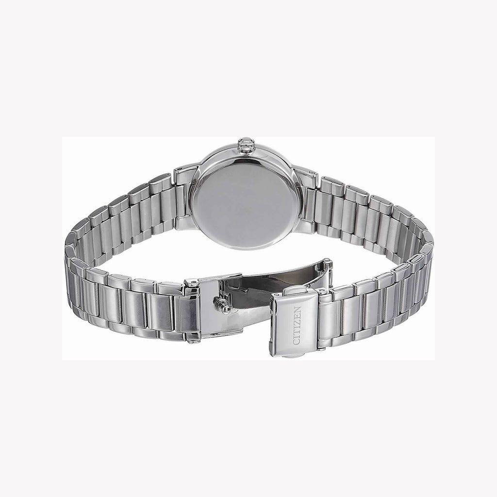 CITIZEN EU6011-51E - ELEGANT SILVER STAINLESS STEEL TIMEPIECE FOR THE MODERN WOMAN-i-Watch-3