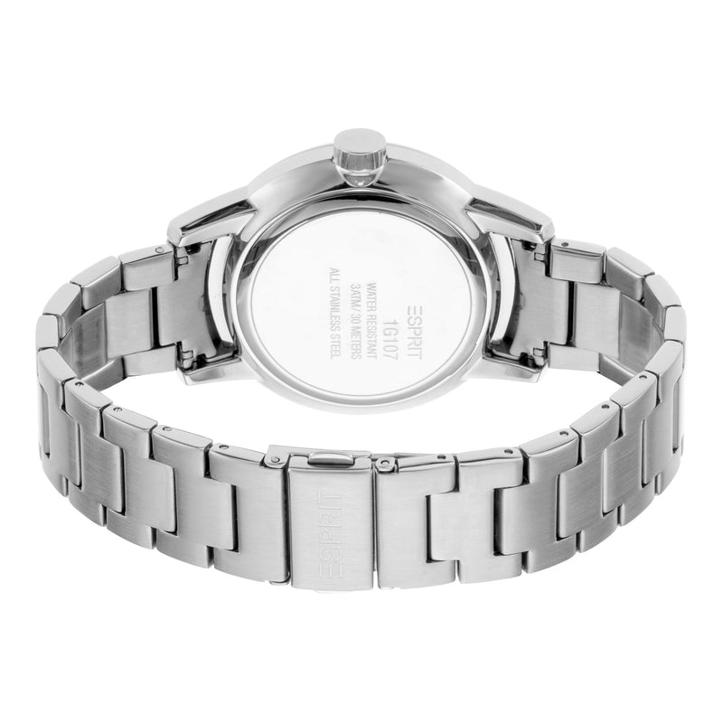 Esprit Men's Silver Stainless Steel Watch - Timeless Elegance For Every Outfit by i-watch