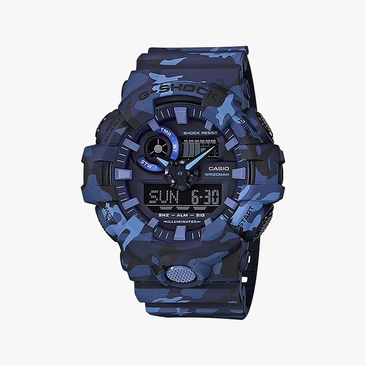 Casio G-Shock Ga-700cm-2adr Tough Style - Rugged Elegance For Adventurous Men by i-watch