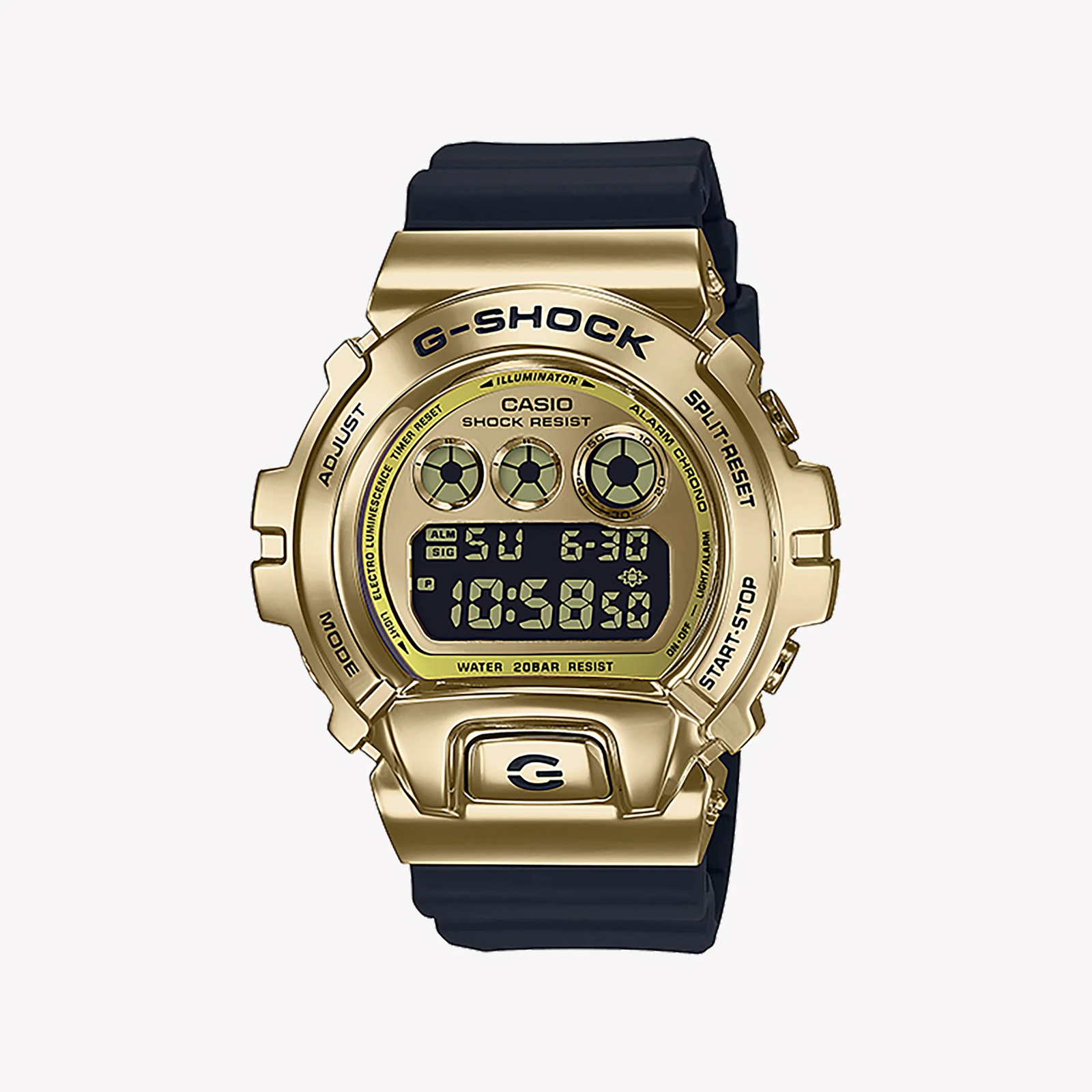 Casio G-Shock Gm-6900g-9dr - Elegant Gold & Black Men's Timepiece by i-watch