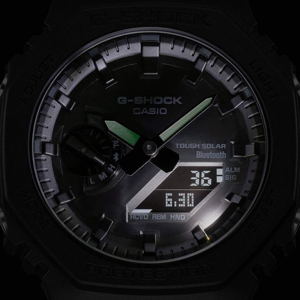 CASIO G-SHOCK GA-B2100-1A1DR RUGGED ELEGANCE - ساعة رجالية للمغامرة والأناقة