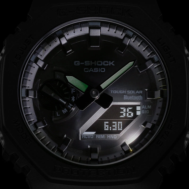 G-Shock Men's Black Resin Watch, Digital Face | Ga-B2100-1a1dr by i-watch