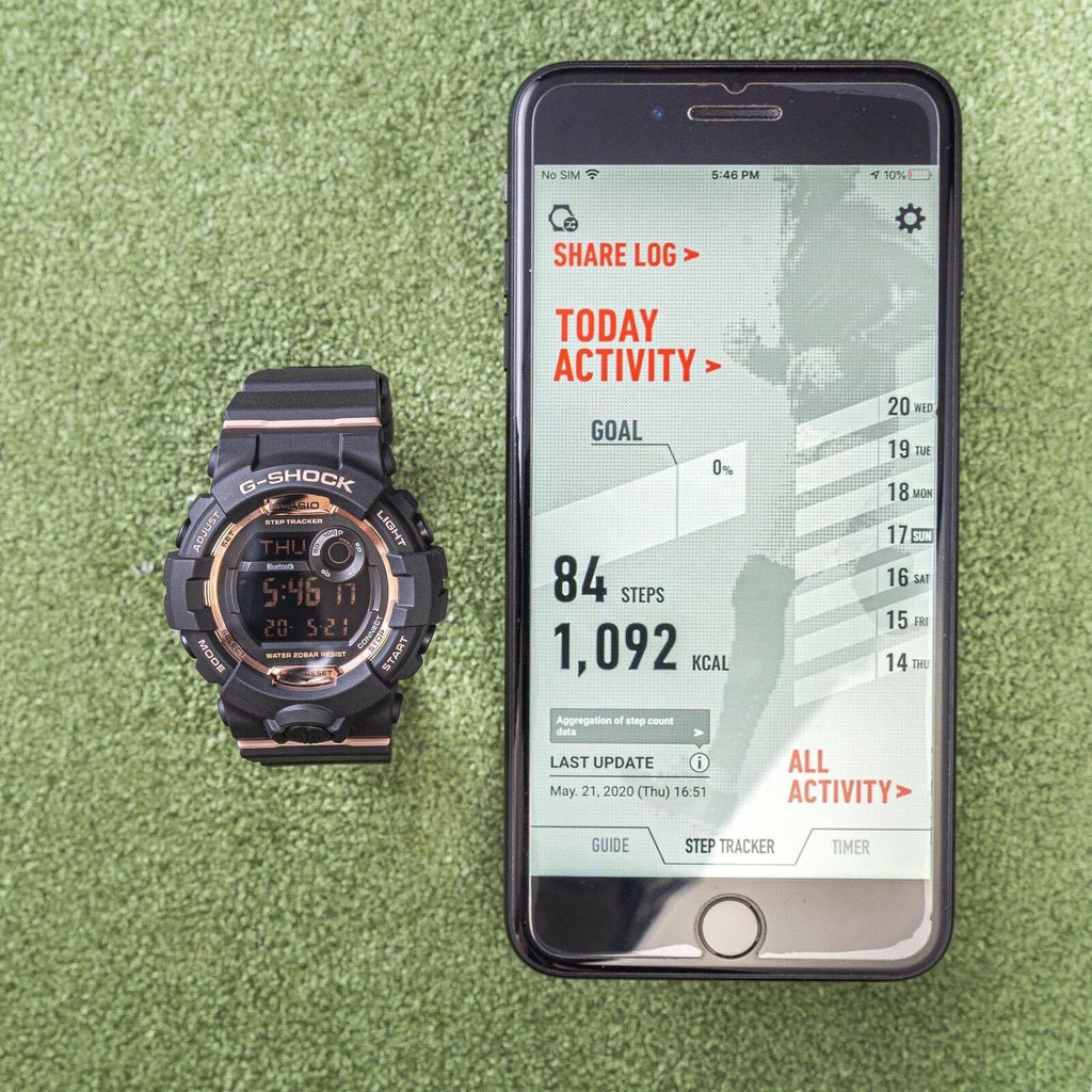 CASIO G-SHOCK GMD-B800-1DR - SPORTY ELEGANCE UNISEX WATCH WITH BLACK RESIN BAND AND DIGITAL DISPLAY-i-Watch-5