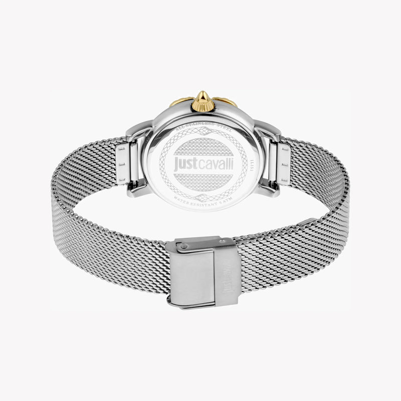Just Cavalli Women's Silver Watch, Silver Dial | Jc1l151m0555 by i-watch