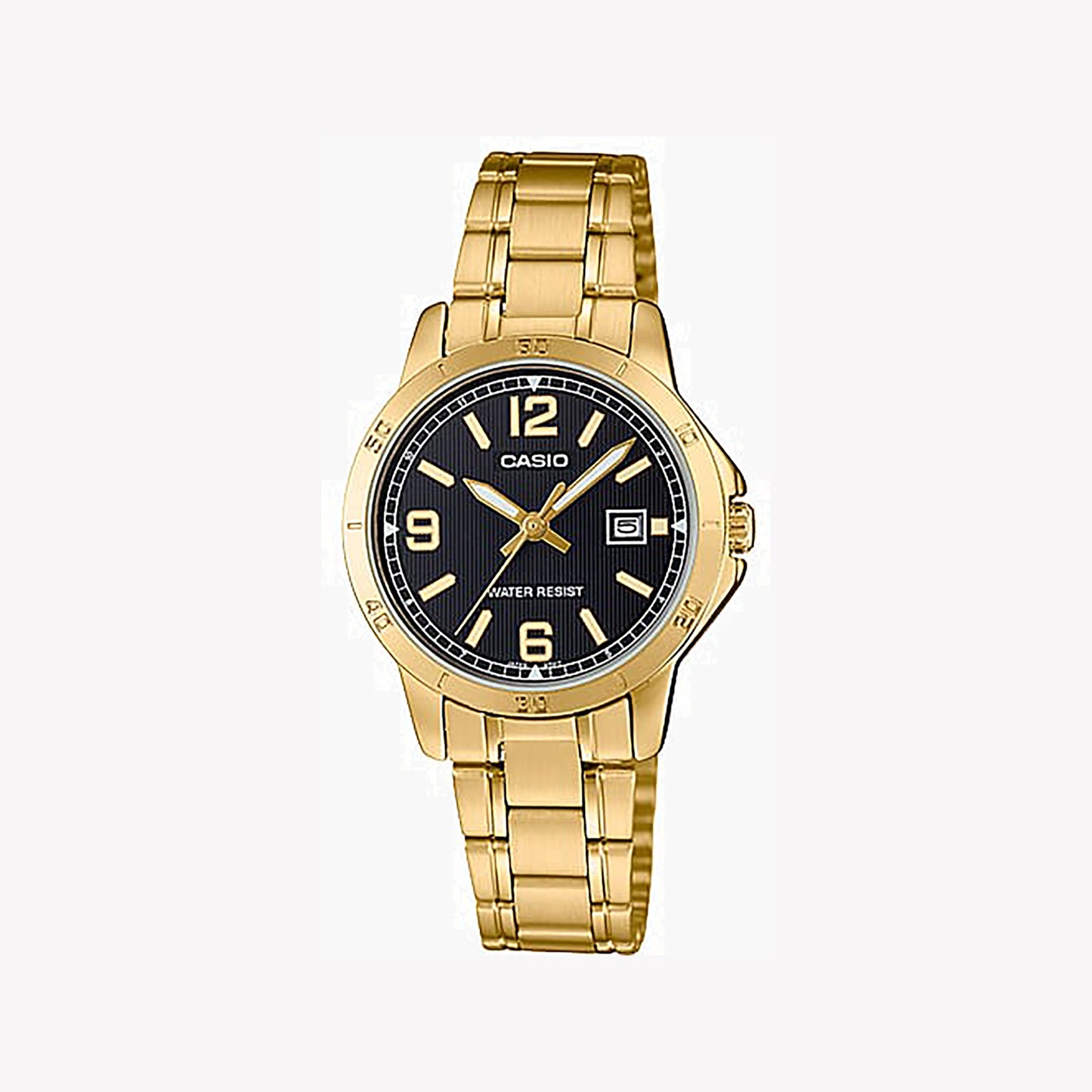 Casio LTP-V004G-1B Analog Gold Women's Watch