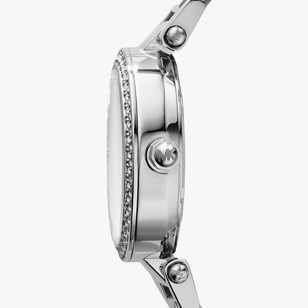 MICHAEL KORS MK5615 SILVER STUNNER - ELEGANT WOMEN'S WATCH WITH WATER RESISTANCE & PRECISION MOVEMENT-i-Watch-2