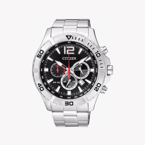 Citizen An8120-57e Men's Timepiece - Stylish Quartz Chronograph With Water Resistance & Stainless Steel Band by i-watch