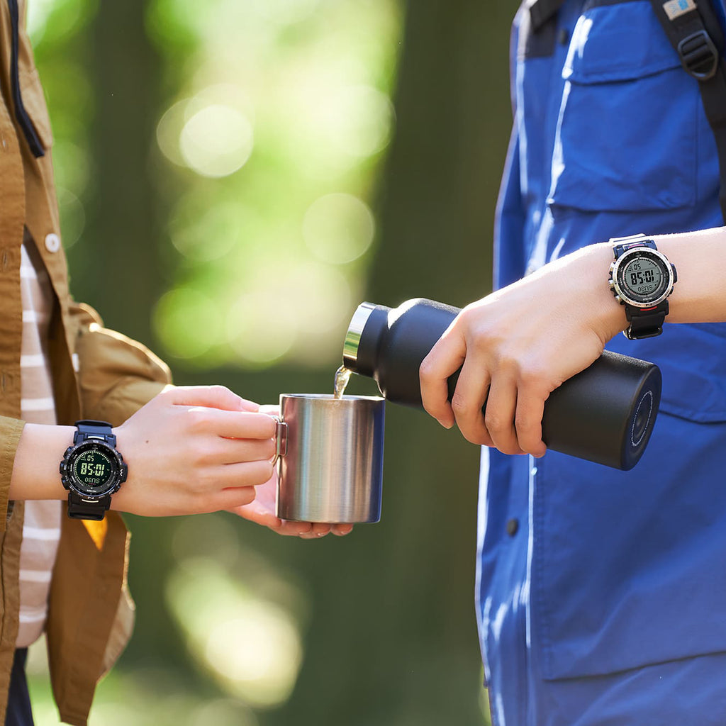 CASIO PRW-35Y-1BER ADVENTURE PRO - RUGGED ELEGANCE MEN'S WATCH WITH STAINLESS STEEL & RESIN STRAP-i-Watch-6