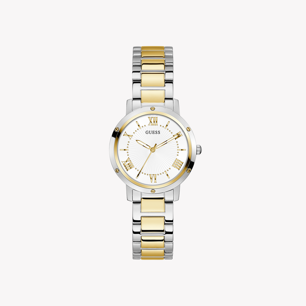 GUESS GW0404L2 - CHIC CHARM TIMEPIECE - ELEGANT GOLD/SILVER WOMEN'S WATCH