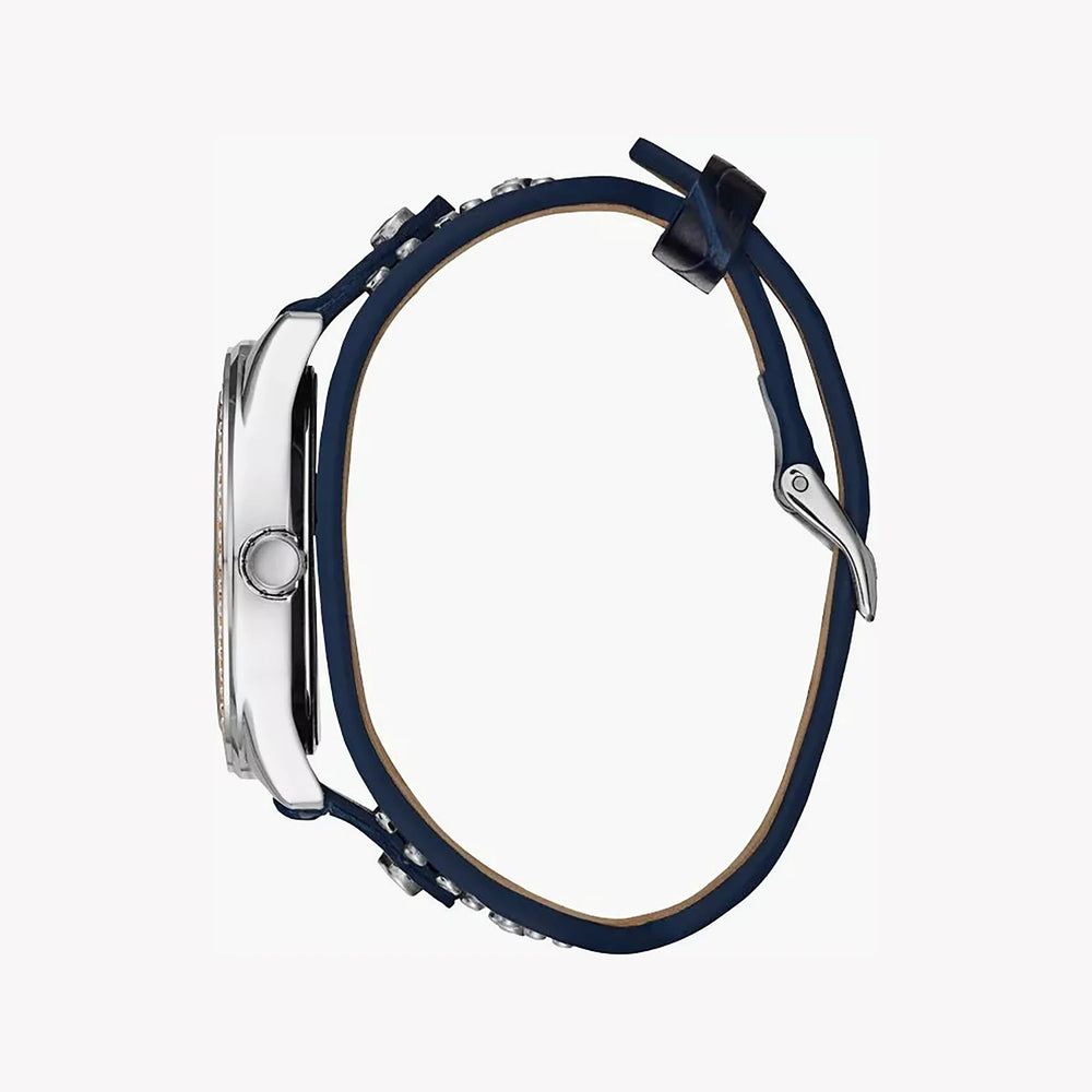 GUESS W1140L3 - BOLD ROSE GOLD & NAVY SOPHISTICATION Women's Watch with Vibrant Blue Dial-i-Watch-2