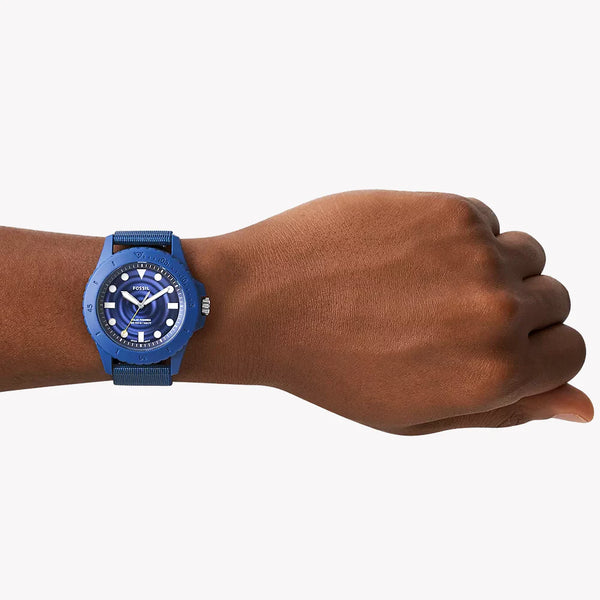 Fossil Men's Blue Watch, Tide Ocean Material® | Fs5893 by i-watch