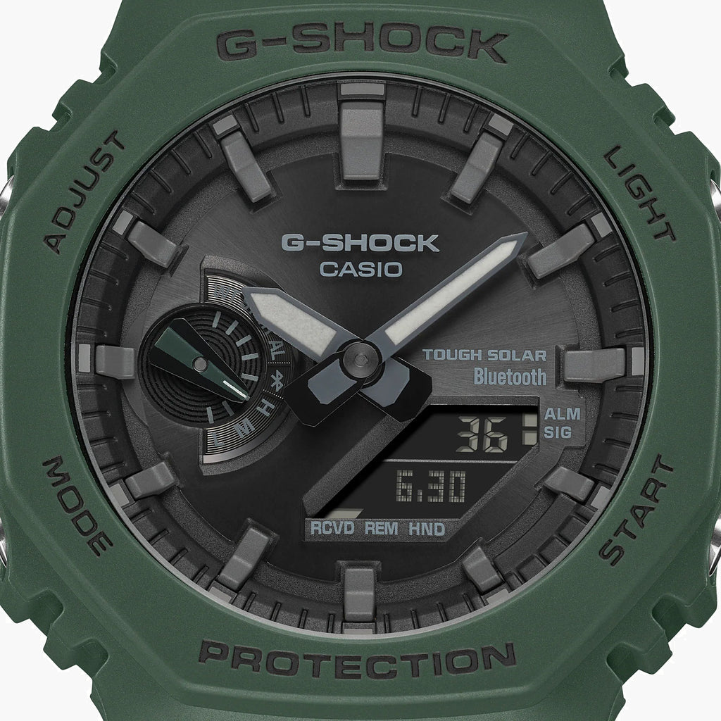 CASIO G-SHOCK GA-B2100-3ADR OAK DYNAMIC - SPORTY GREEN MEN'S WATCH with Bluetooth & 200m Water Resistance-i-Watch-6