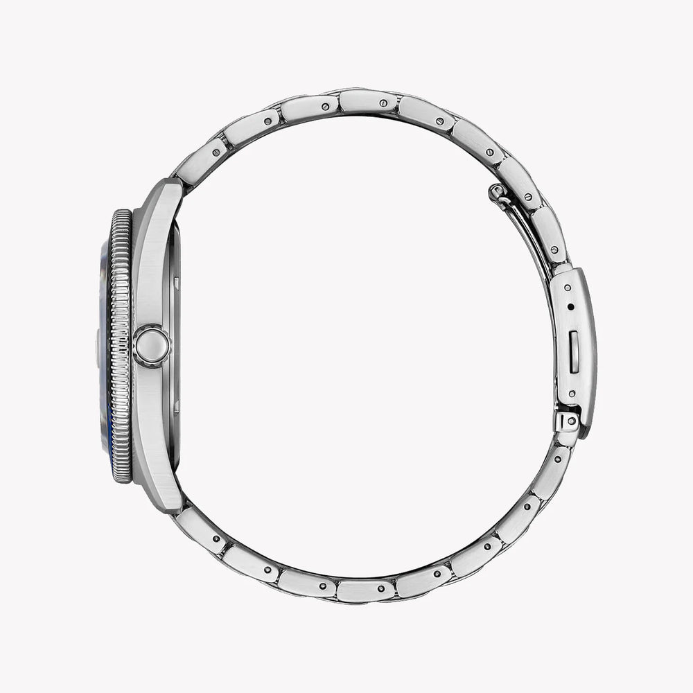 Citizen Aw1761-89l - Mens Stainless Steel Timepiece With Blue Dial & 10 Atm Water Resistance by i-watch