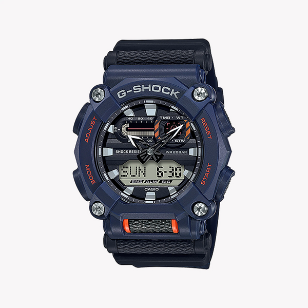 G-Shock Men's Blue & Black Resin Watch, 200m Water Resistant | Ga-900-2adr by i-watch