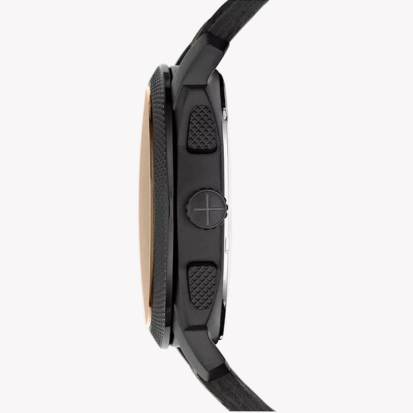 Fossil Men's Stainless Steel Watch, Black Dial | Fs5251set by i-watch
