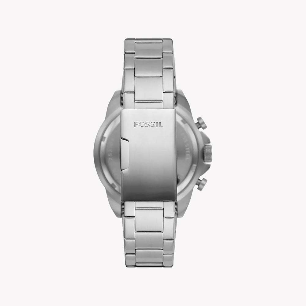 Fossil Men's Silver Stainless Steel, Brown Dial | Fs5878 by i-watch