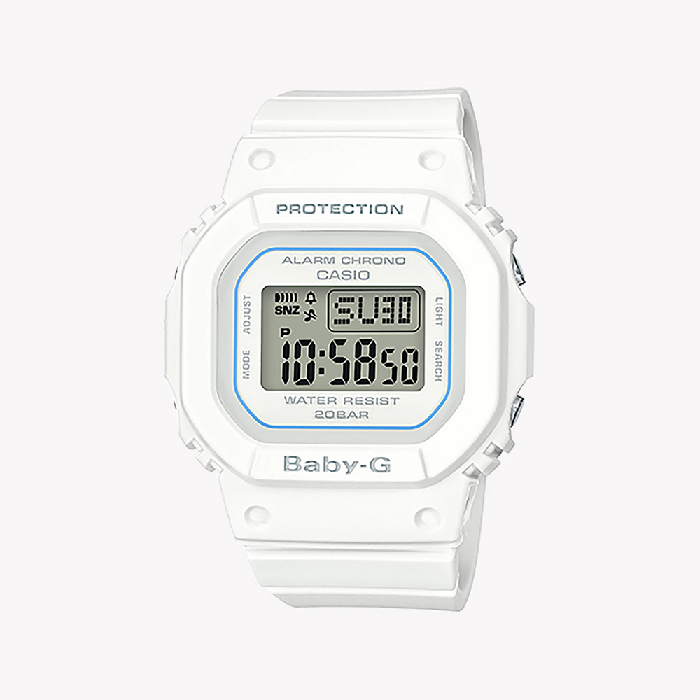 Baby-G Women's White Resin Watch, Sporty Design | Bgd-560-7dr by i-watch