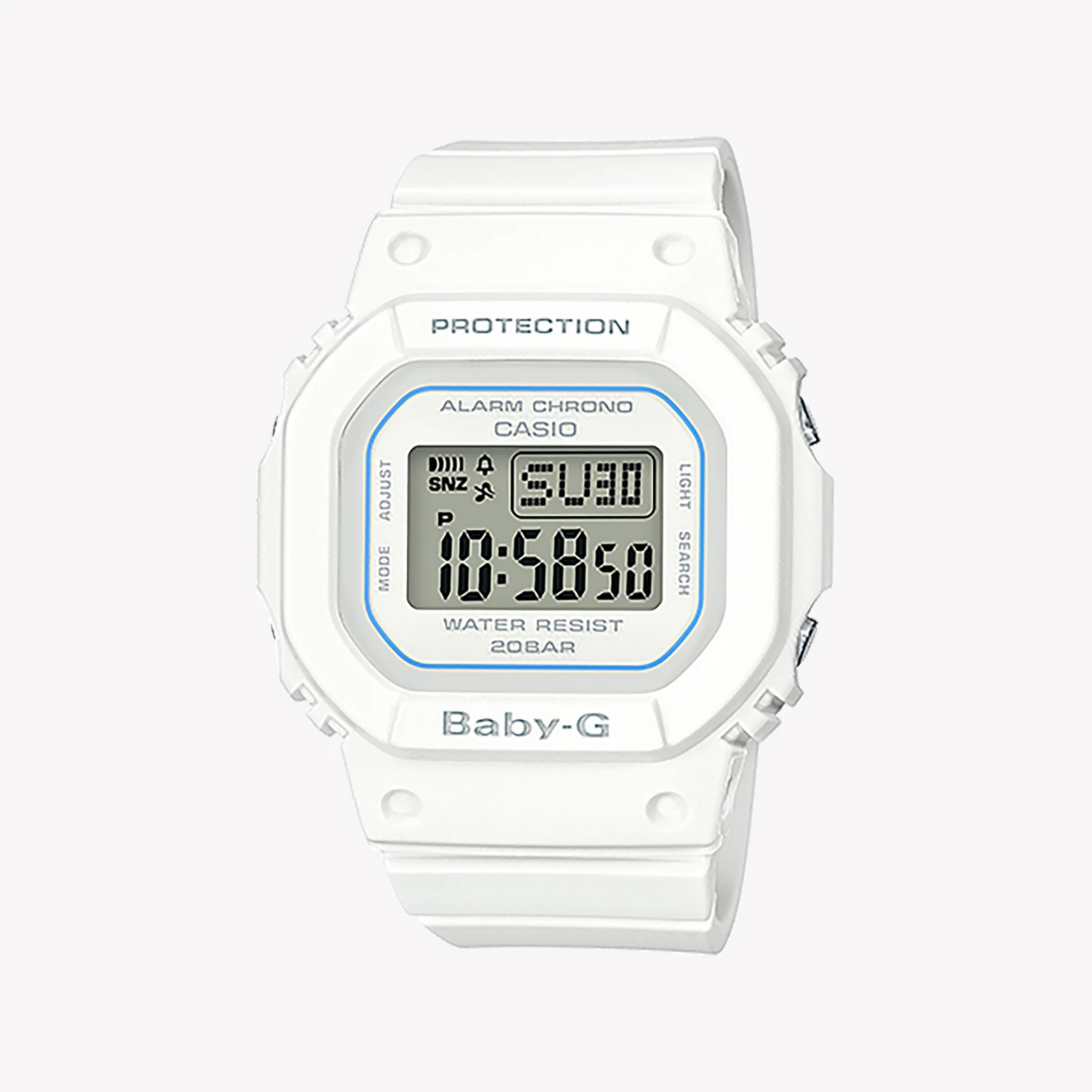 Baby-G Women's White Resin Watch, Sporty Design | Bgd-560-7dr by i-watch