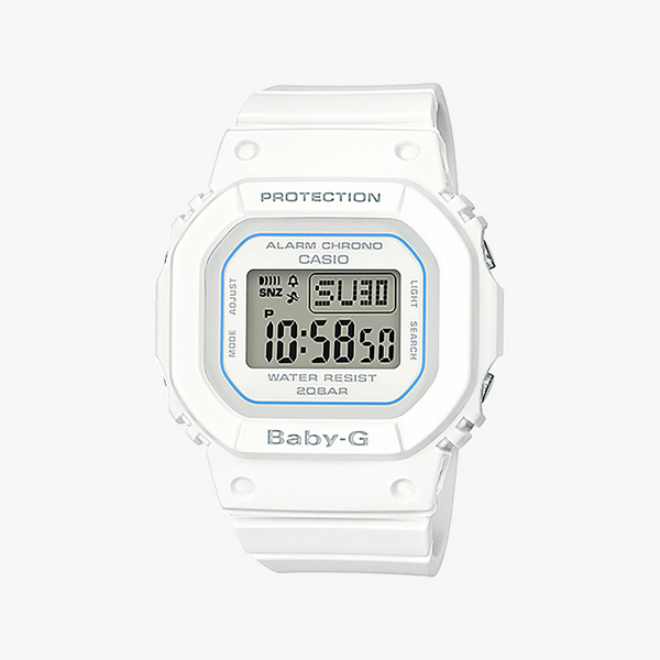 Baby-G Women's White Resin Watch, Sporty Design | Bgd-560-7dr by i-watch