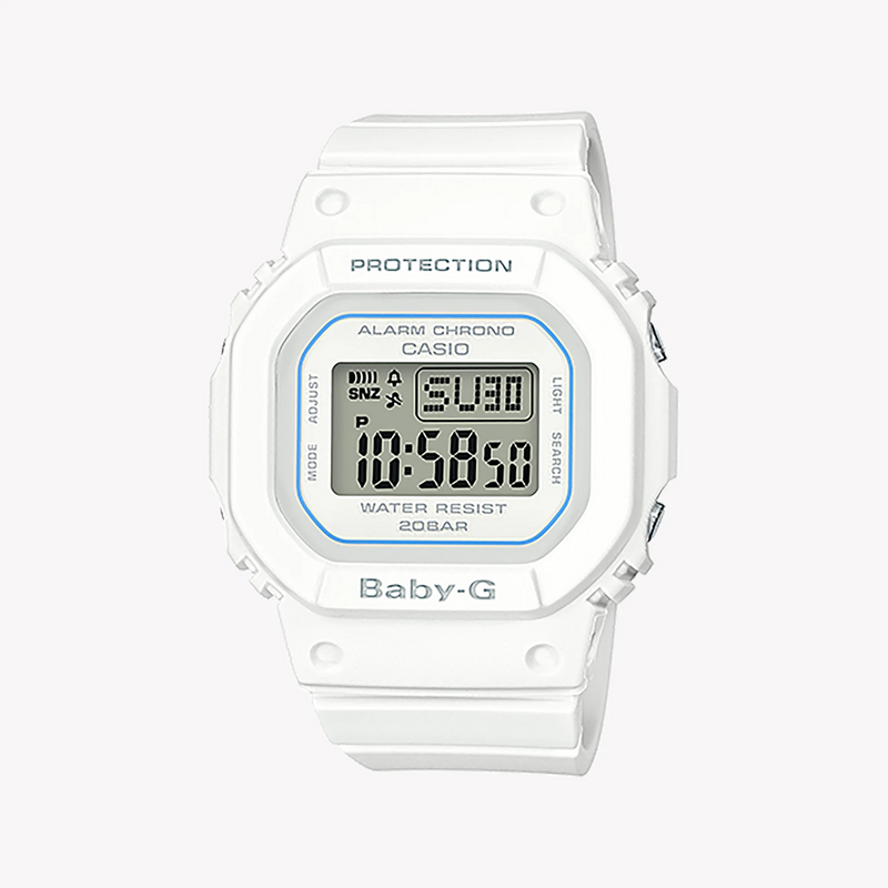 Baby-G Women's White Resin Watch, Sporty Design | Bgd-560-7dr by i-watch
