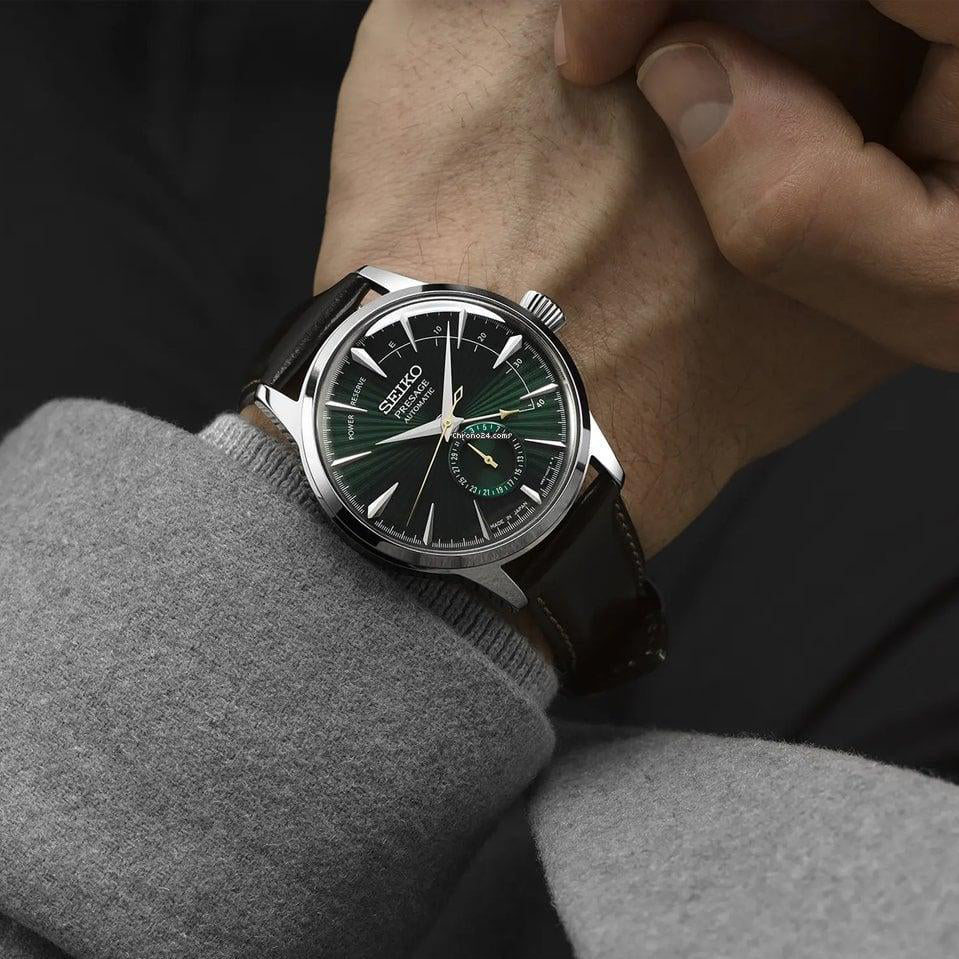 SEIKO PRESAGE SSA459J1 Men's Automatic Watch - Black Dial, 40.5mm-i-Watch-5