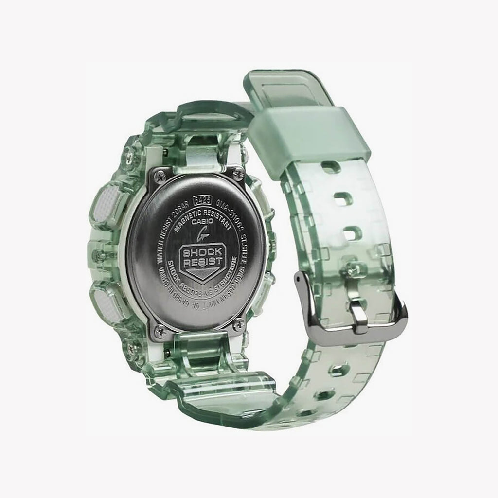 CASIO GMA-S110GS-3AER ADVENTURE-READY - STYLISH MULTIFUNCTIONAL TIMEPIECE Unisex Watch in Vibrant Green Resin with 20 ATM Water Resistance-i-Watch-2