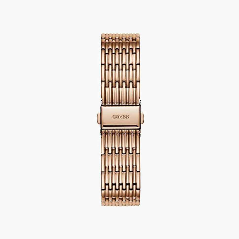 Guess Women's Rose Gold Watch, White Dial | W1086l2 by i-watch