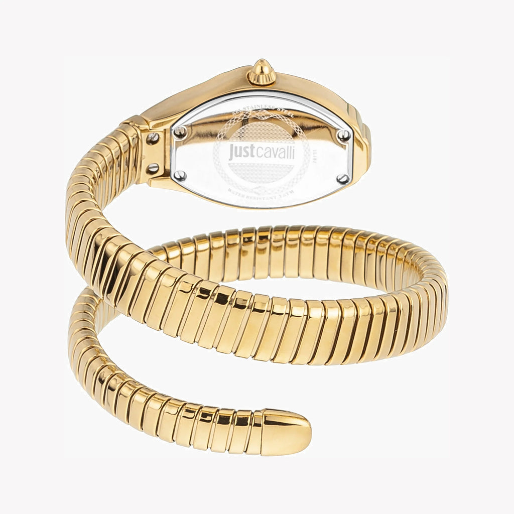 JUST CAVALLI Women's Watch with Gold Stainless Steel Case and Gold Stainless Steel Band-i-Watch-3
