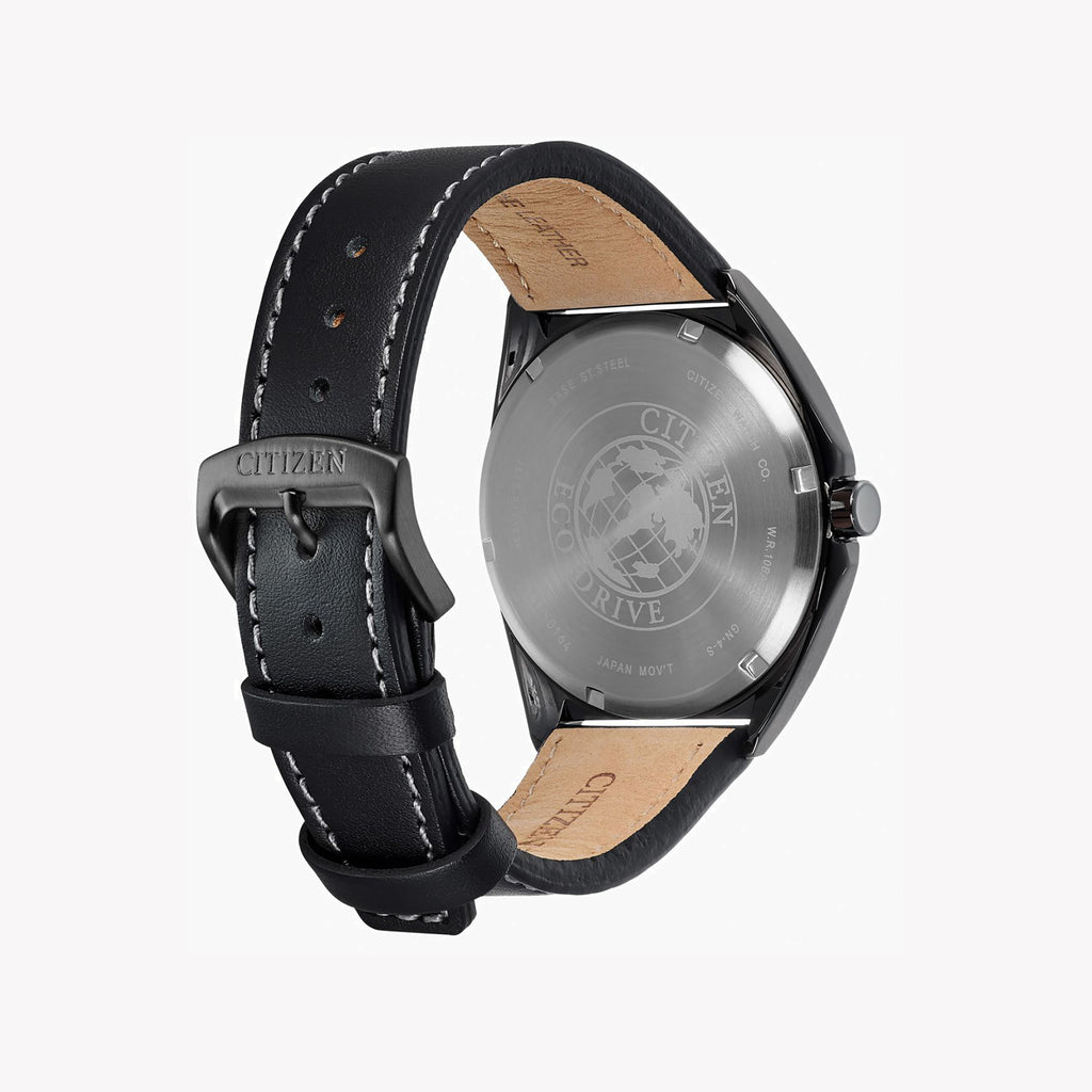 CITIZEN AW1577-11H MODERN ELEGANCE - BLACK STAINLESS STEEL ECO-DRIVE MEN'S WATCH-i-Watch-4