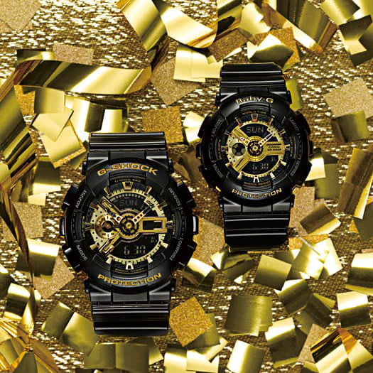 Casio G-Shock Men's Black Resin, Multicolor Dial | Ga-110gb-1aer by i-watch