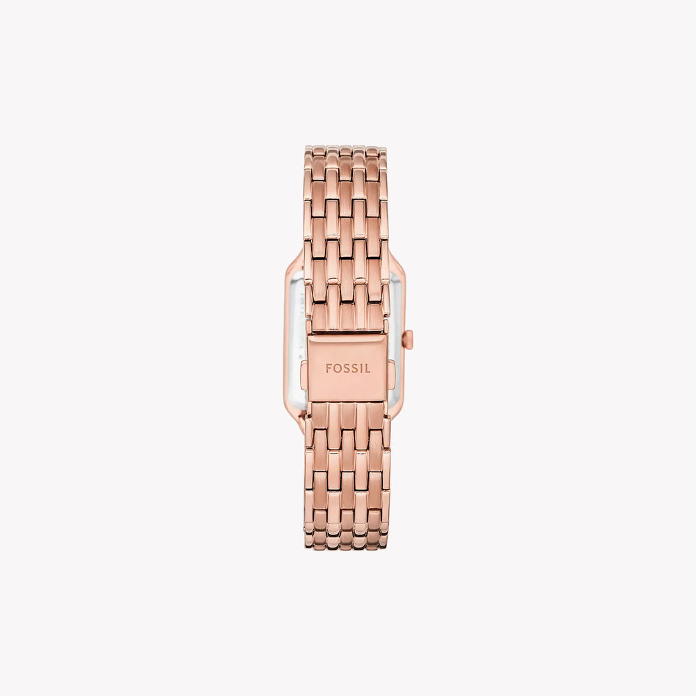Fossil Women's Rose Gold Watch, White Dial | Es5271 by i-watch