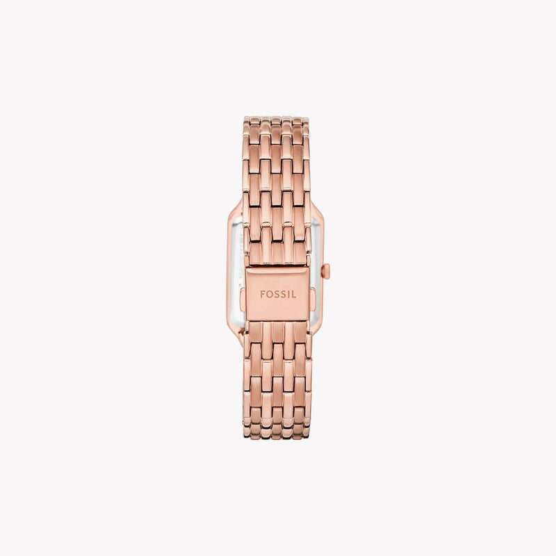 Fossil Women's Rose Gold Watch, White Dial | Es5271 by i-watch