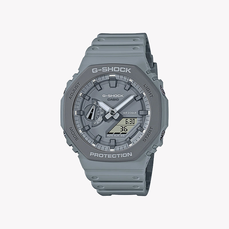 Casio Men's Carbon & Resin, Black/Gray | Ga-2110et-8aer by i-watch