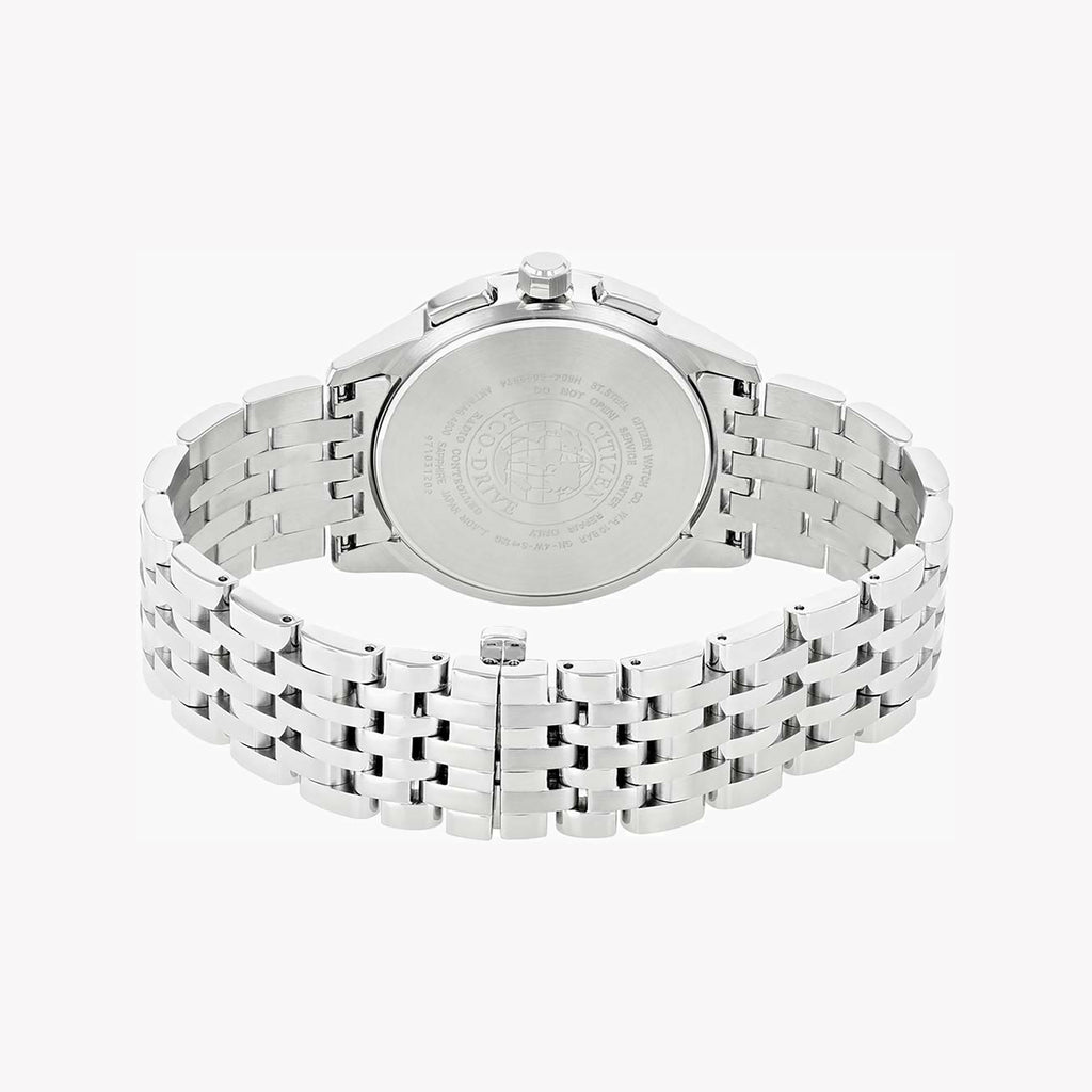 CITIZEN AT8110-61L - STUNNING BLUE DIAL REFINED SILVER MEN'S WATCH WITH ECO-DRIVE TECHNOLOGY-i-Watch-2