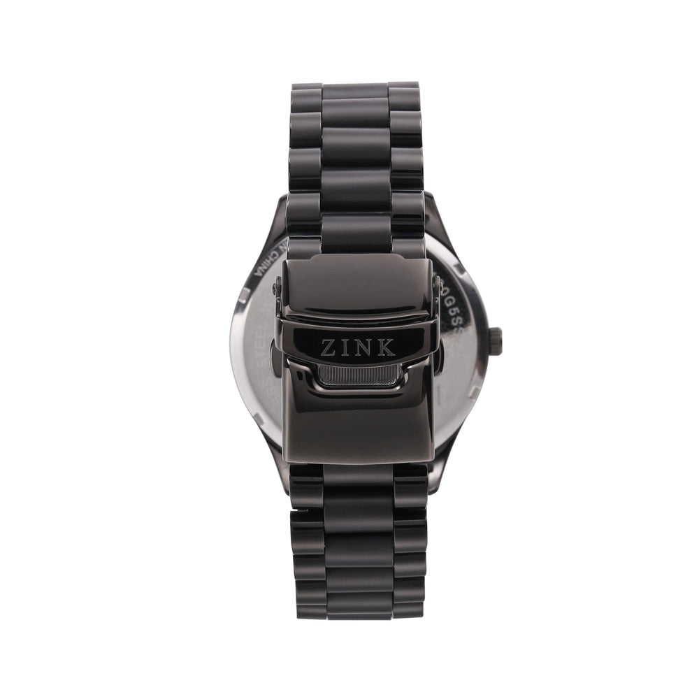 Zink Zk130g5ss-37 Elegant Black - Modern Men's Timepiece With Stainless Steel BAnd and Dial by i-watch