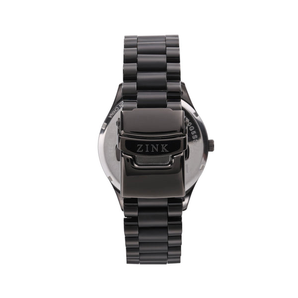 Zink Zk130g5ss-37 Elegant Black - Modern Men's Timepiece With Stainless Steel BAnd and Dial by i-watch