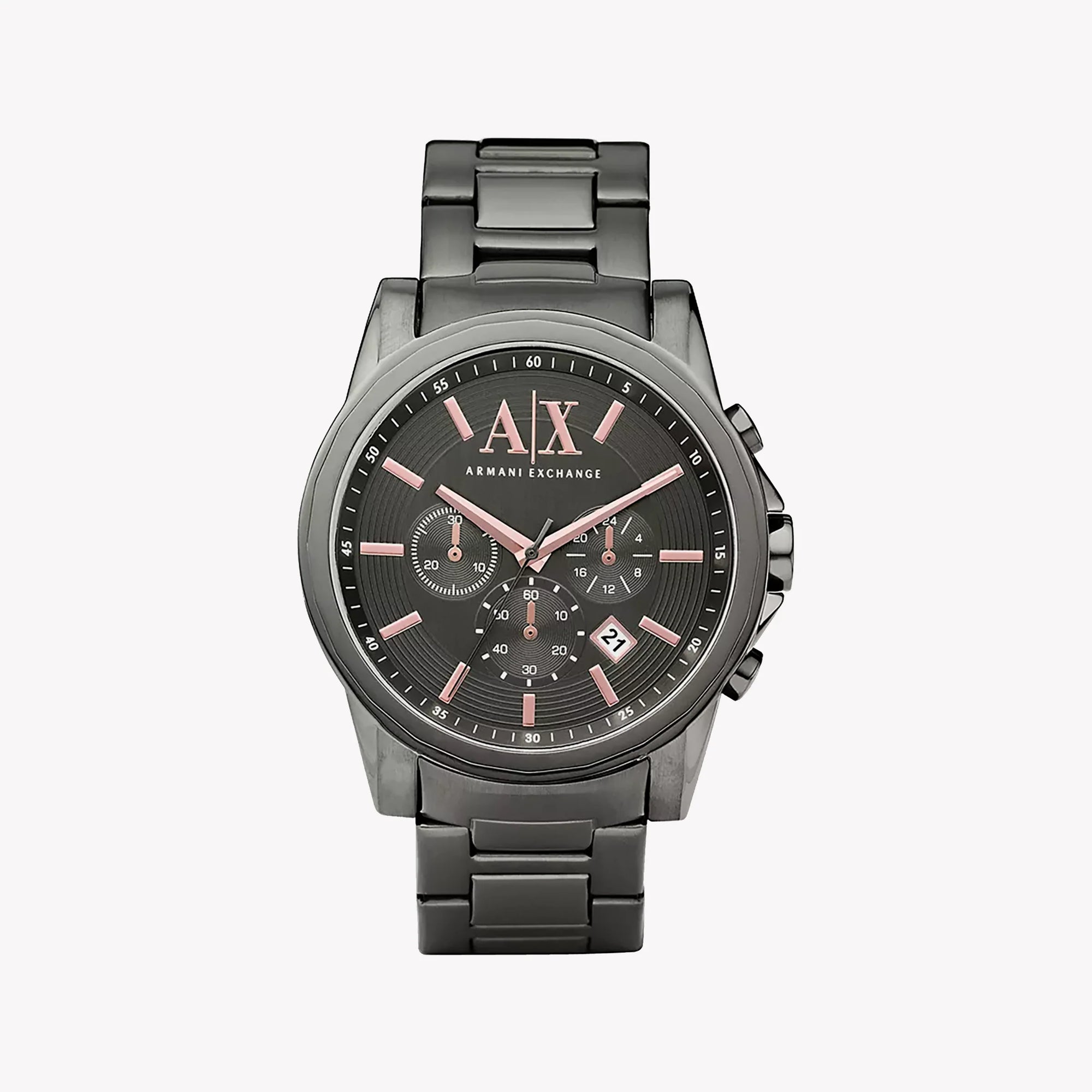 Armani Exchange Men's Grey Stainless Steel Watch | Ax2086 – i-watch